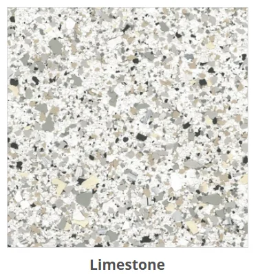 Limestone pattern sample