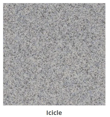 Icicle pattern sample